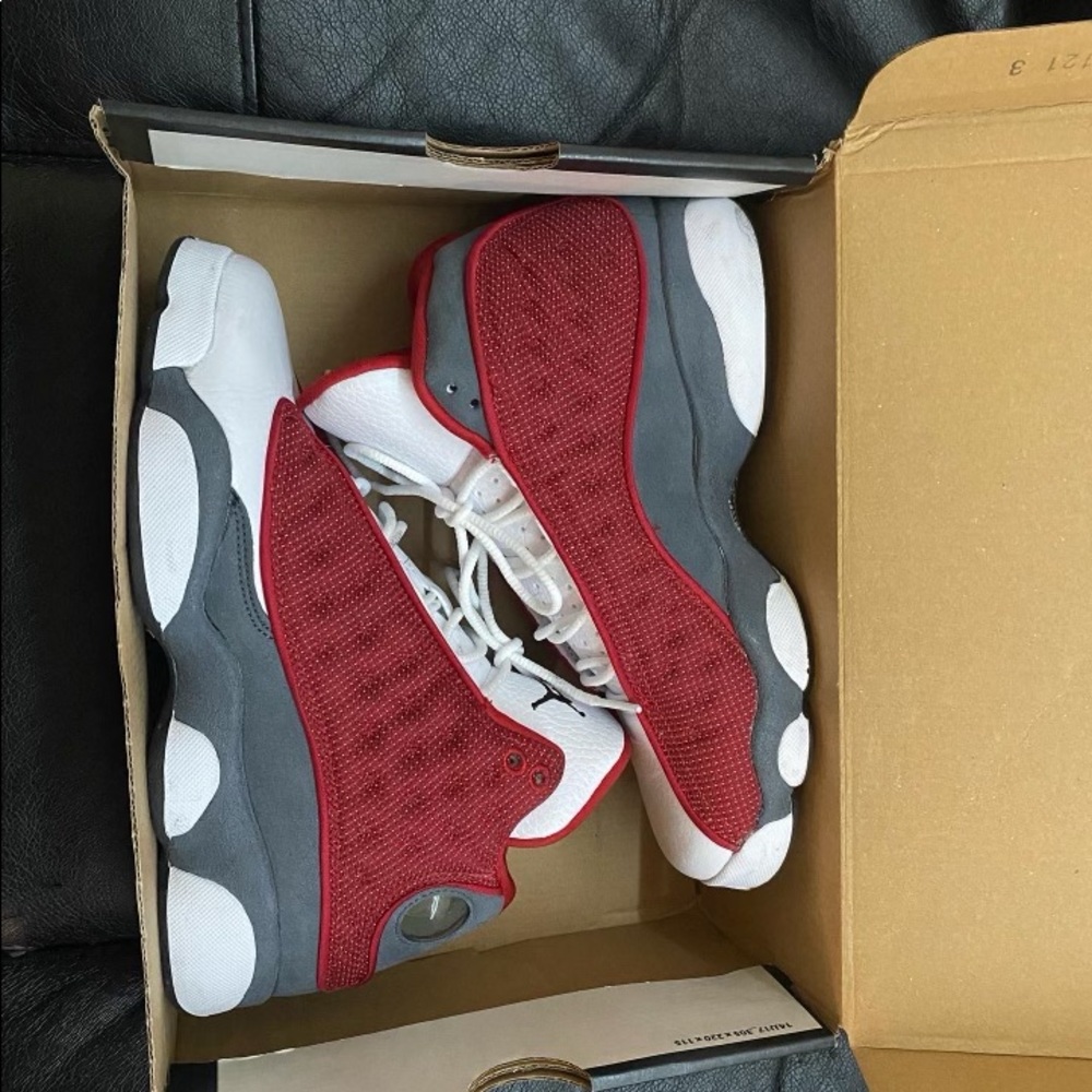 Jordan 13 red flints
